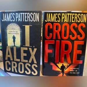James Patterson Book Set: I, Alex Cross & Cross Fire